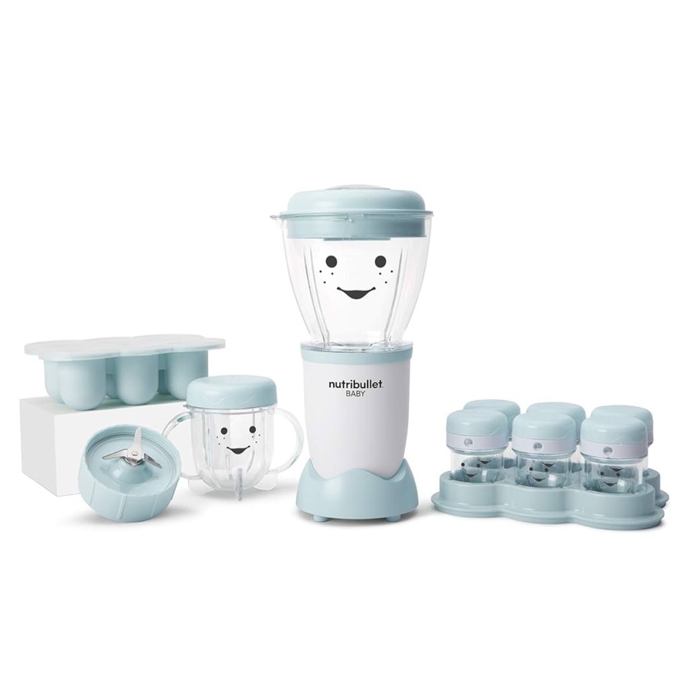 NutriBullet Baby Blue Blender Set